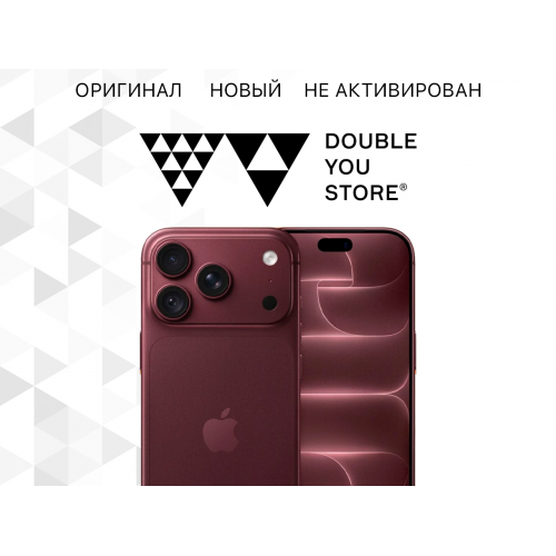 Смартфон iPhone 18 Pro Burgundy E-sim (Без RuStore)